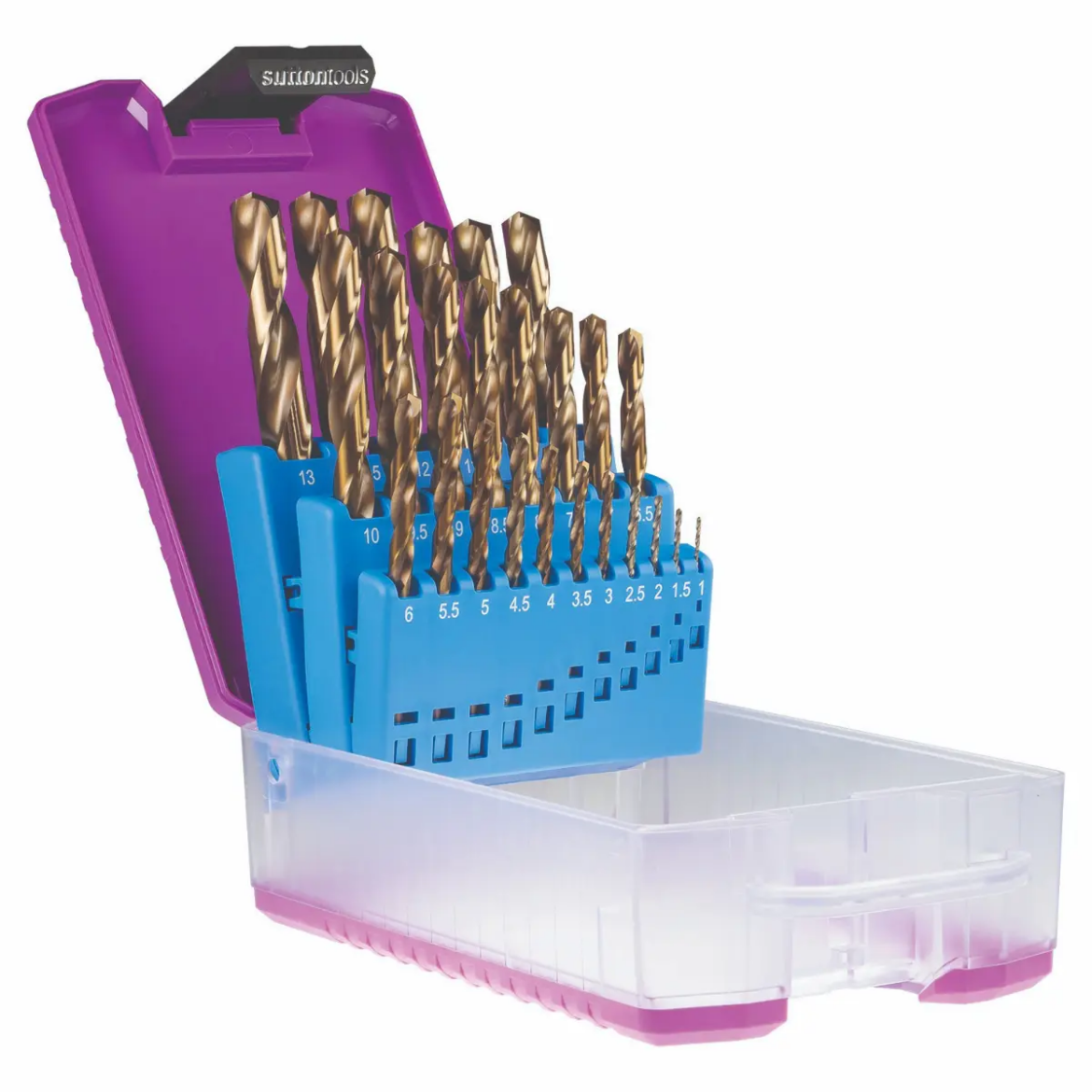 Picture of Drill Set, Metric, Cobalt, 23 Pce, 2.0-13.0mm