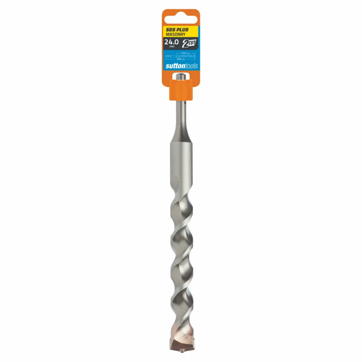 Picture of Drill, Masonry, 24mm x 260mm, SDS+, 2 x TCT Tips (Yellow)