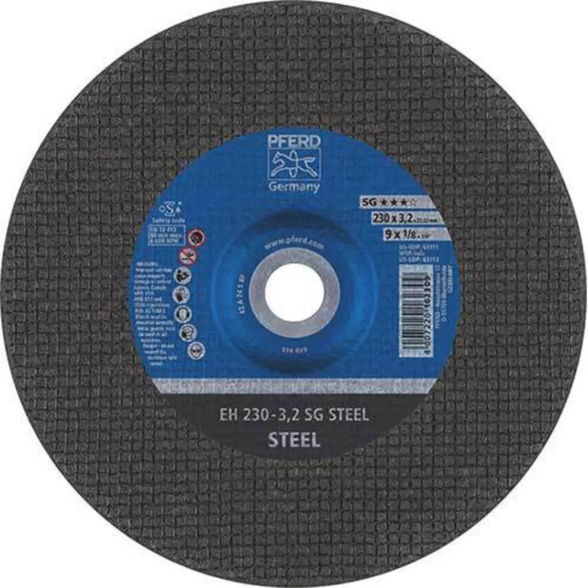 Picture of CUT-OFF WHEEL 9", EH 230-3,2 SG STEEL