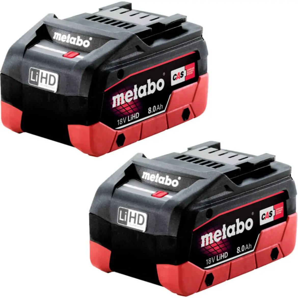 Picture of METABO Battery Twin Pack, 8.0 Ah, 18V LiHD