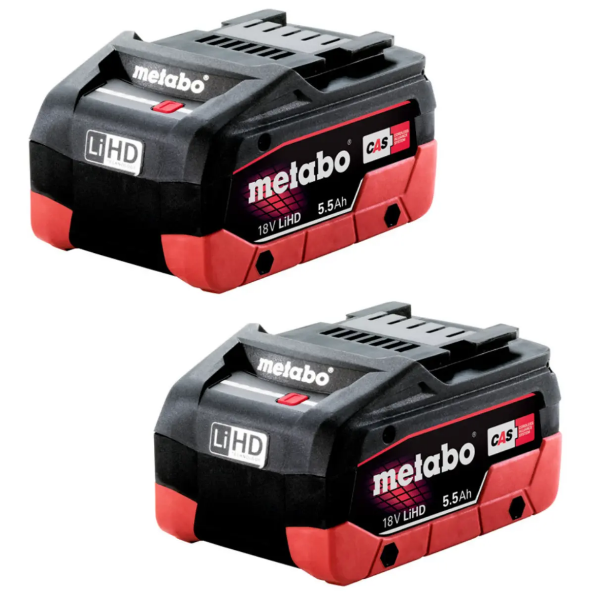 Picture of METABO Battery Twin Pack, 5.5 Ah, 18V LiHD