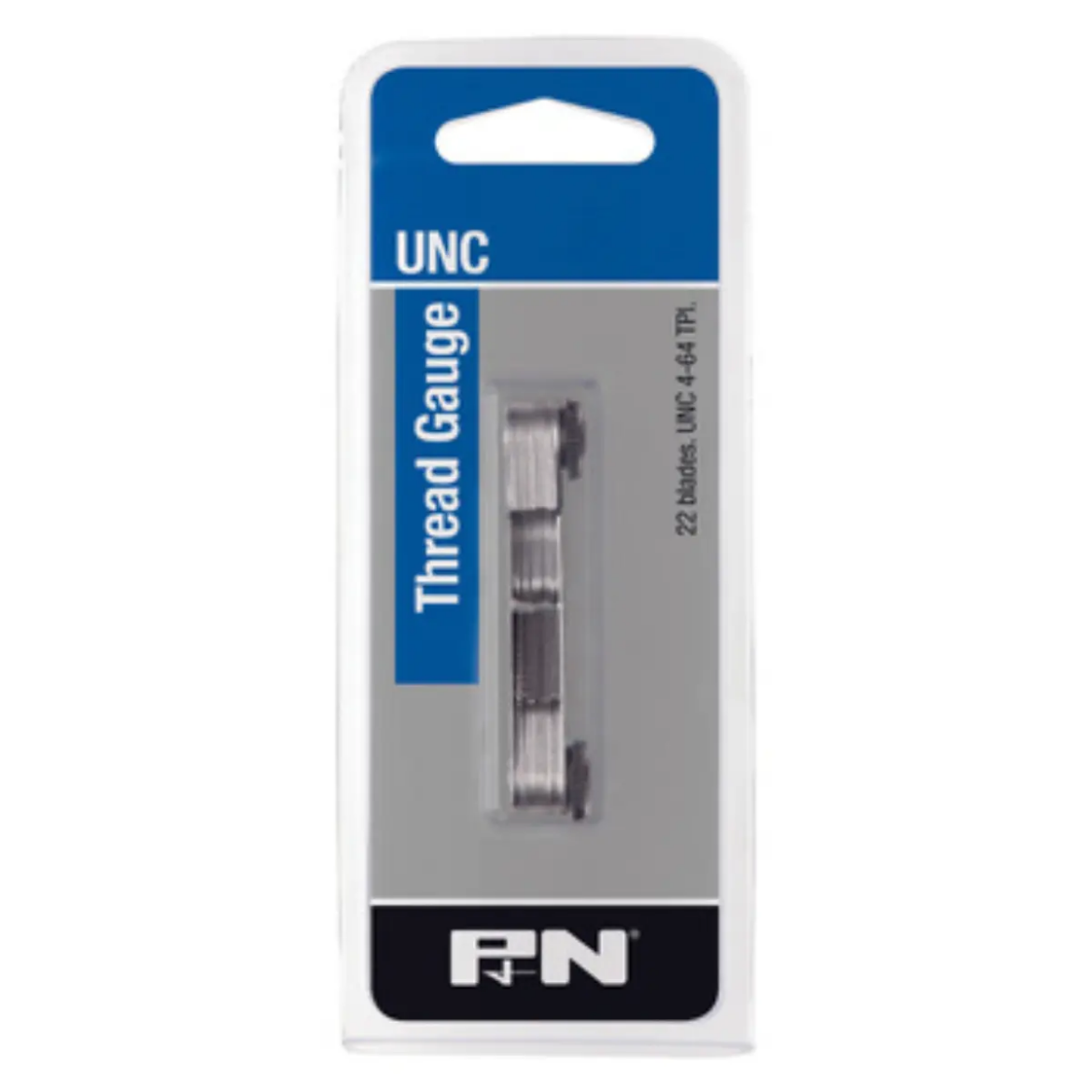 Picture of Thread Gauge, Metric/Whitworth, 0.25-6.0mm & 4-62 TPI, 52 Blades