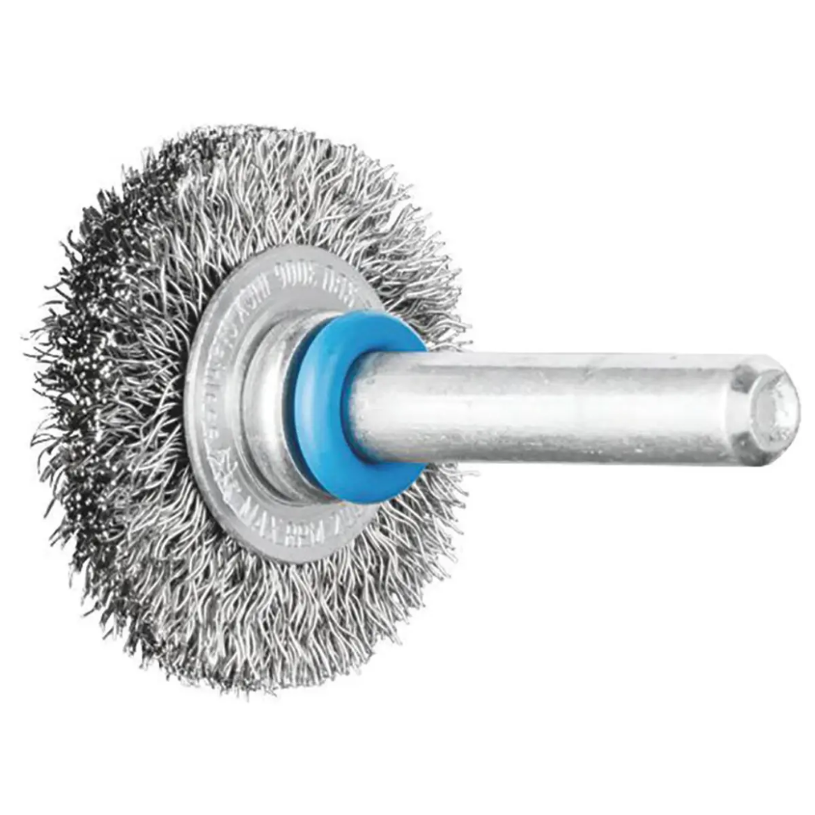 Picture of SHAFT MOUNTED WIRE WHEEL BRUSH - CRIMPED WIRE - 6MM SHAFT RBU 3006/6 INOX 0.20