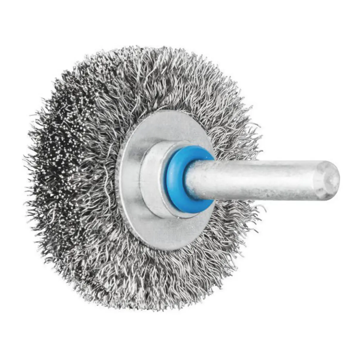 Picture of SHAFT MOUNTED WIRE WHEEL BRUSH - CRIMPED WIRE - 6MM SHAFT RBU 4009/6 INOX 0.20