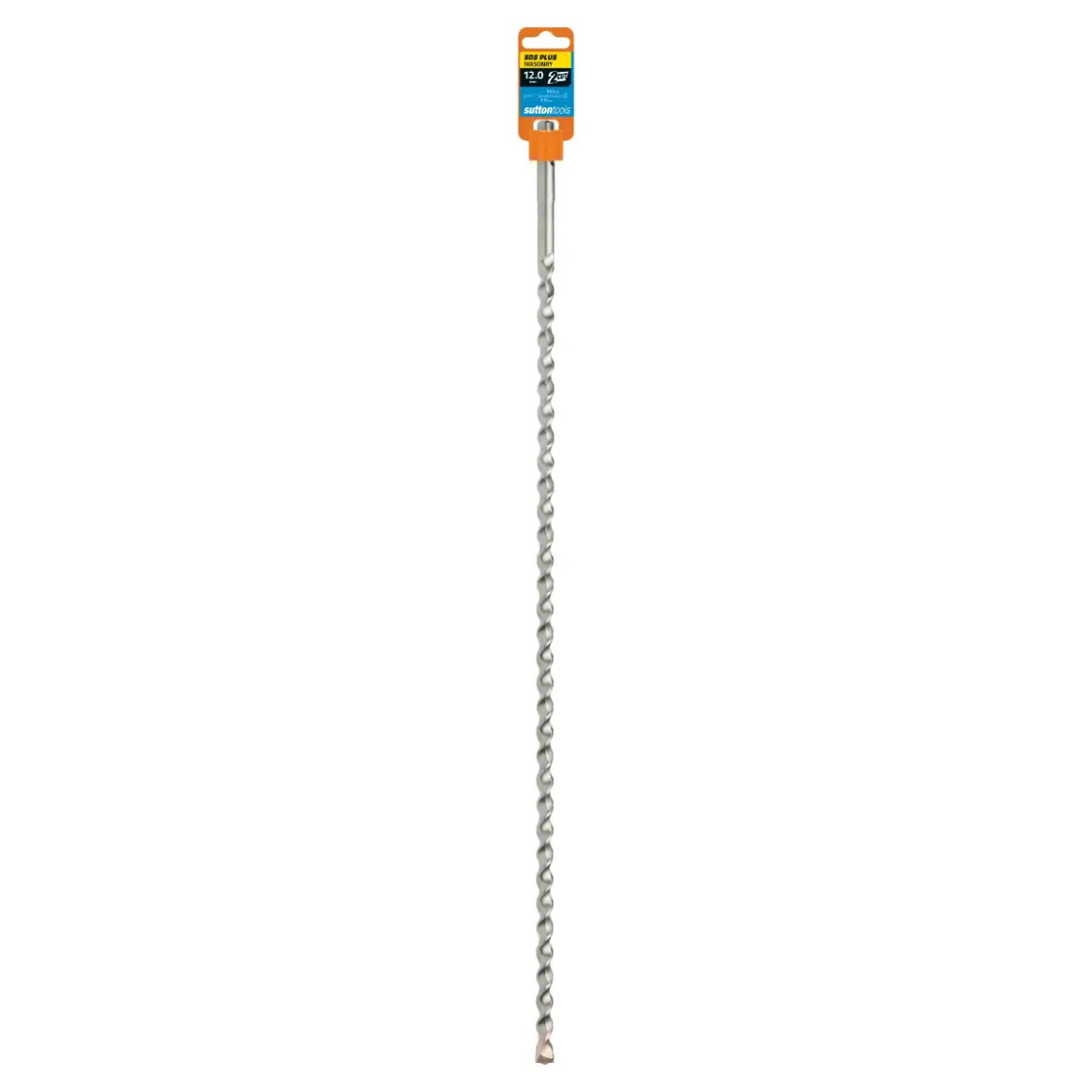 Picture of Drill, Masonry, 12mm x 610mm, SDS+, 2 x TCT Tips (Yellow)