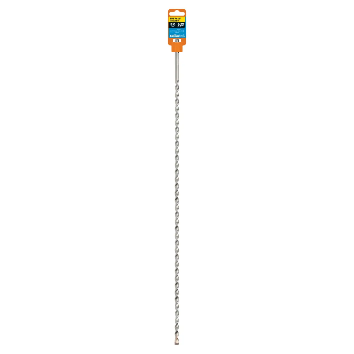Picture of Drill, Masonry, 8mm x 610mm, SDS+, 2 x TCT Tips (Yellow)
