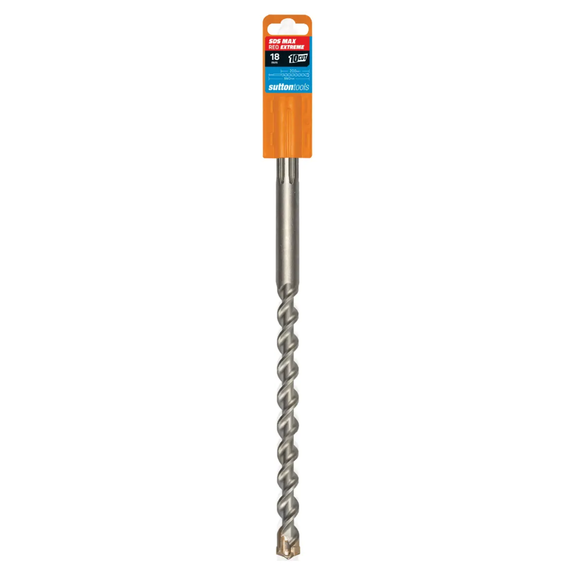 Picture of Drill, Masonry, 18mm x 340mm, REO EXTREME 10 CUT, SDS+, TCT Tips (Red)