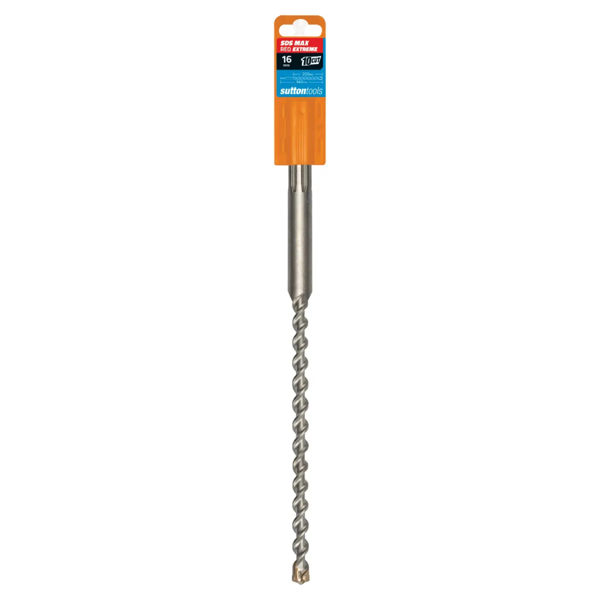Picture of Drill, Masonry, 16mm x 340mm, REO EXTREME 10 CUT, SDS+, TCT Tips (Red)