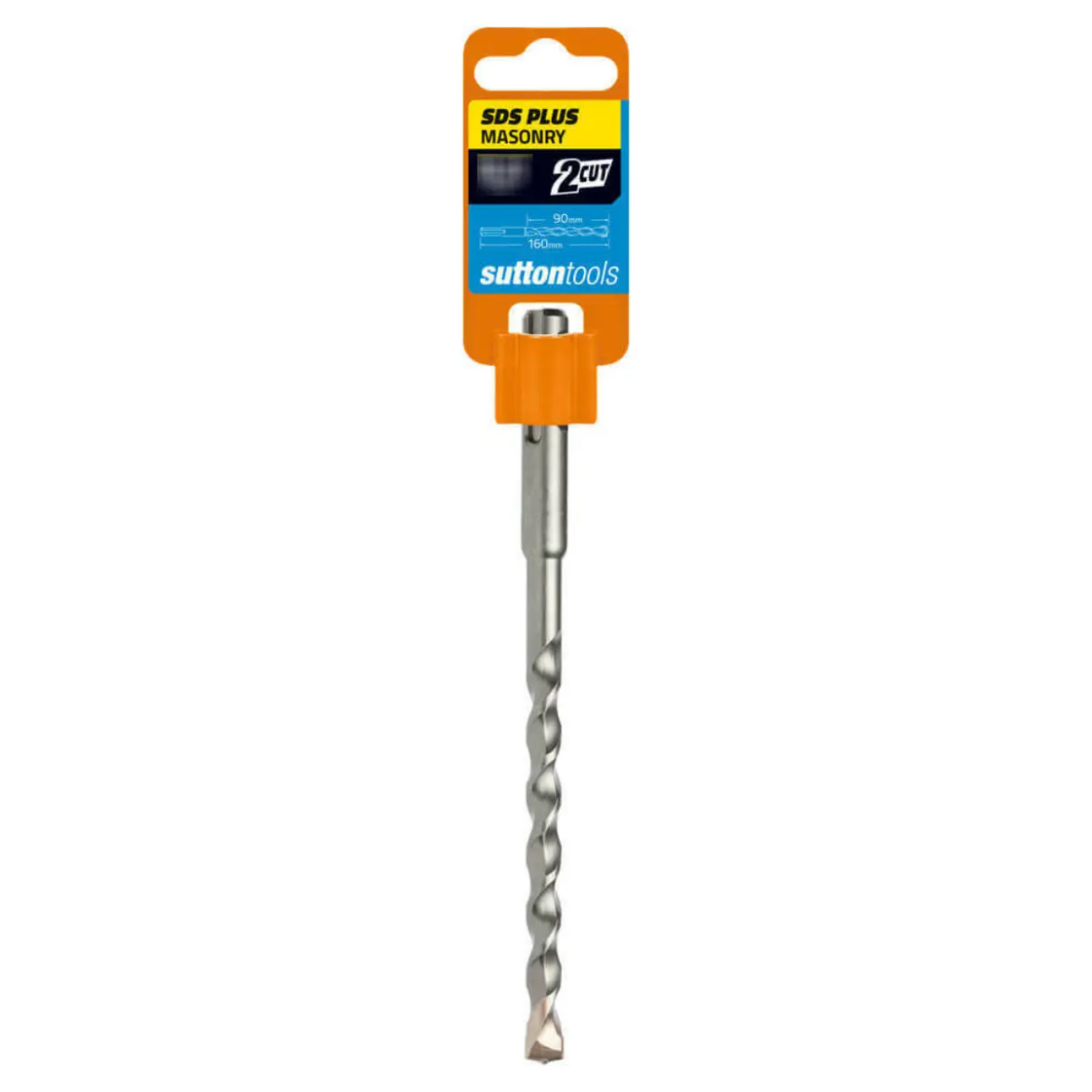Picture of Drill, Masonry, 5.5mm x 160mm, SDS+, 2 x TCT Tips (Yellow)