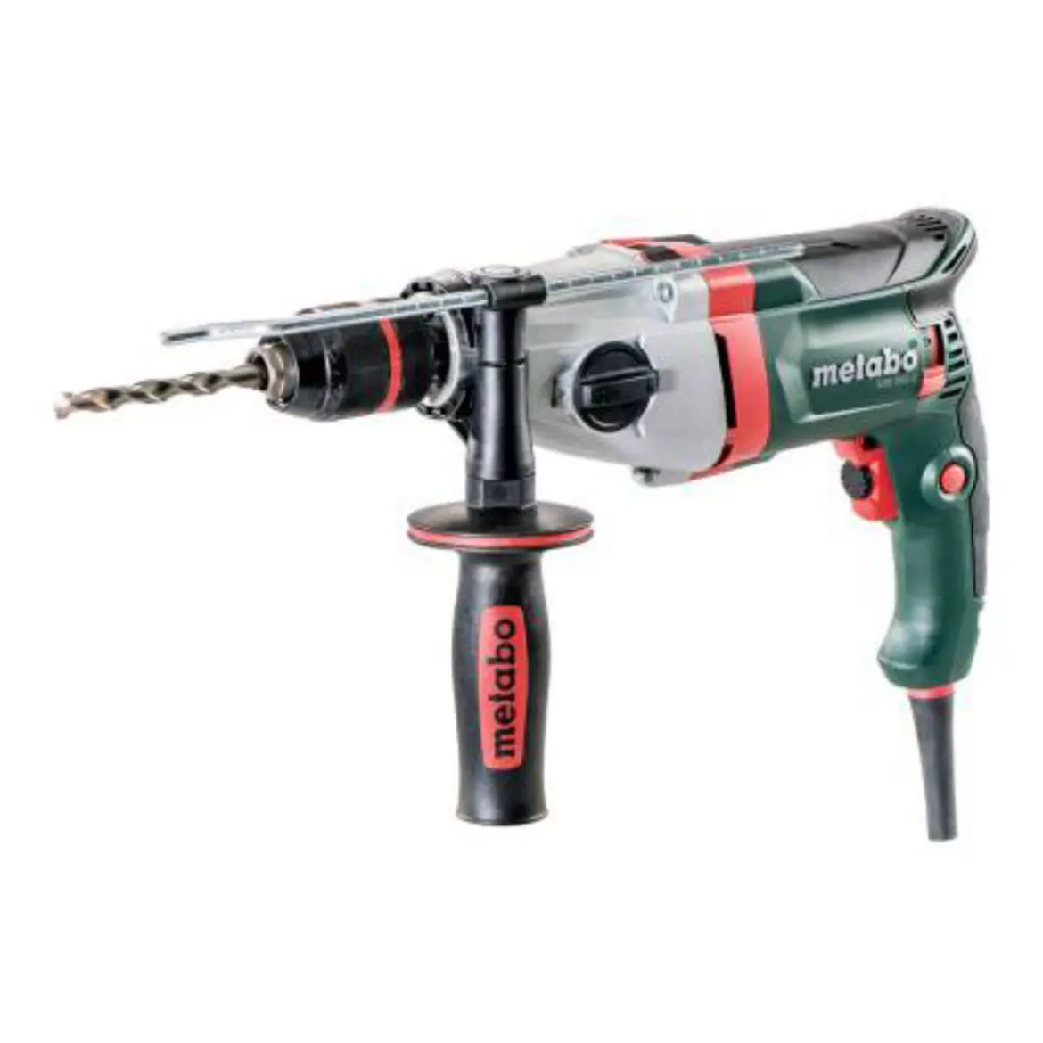 Picture of METABO Impact Drill, 850W, Marathon Motor, Safety Clutch, Aluminium Gear Housing, Speed Pre-Selection: 0-1,100 / 0-3,100/Min, 58,900 bpm, Keyless Chuck Capacity: 1.5-13 mm, SBE 850-2