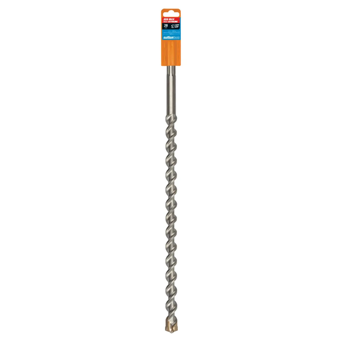 Picture of Drill, Masonry, 28mm x 540mm, REO EXTREME 10 CUT, SDS+, TCT Tips (Red)