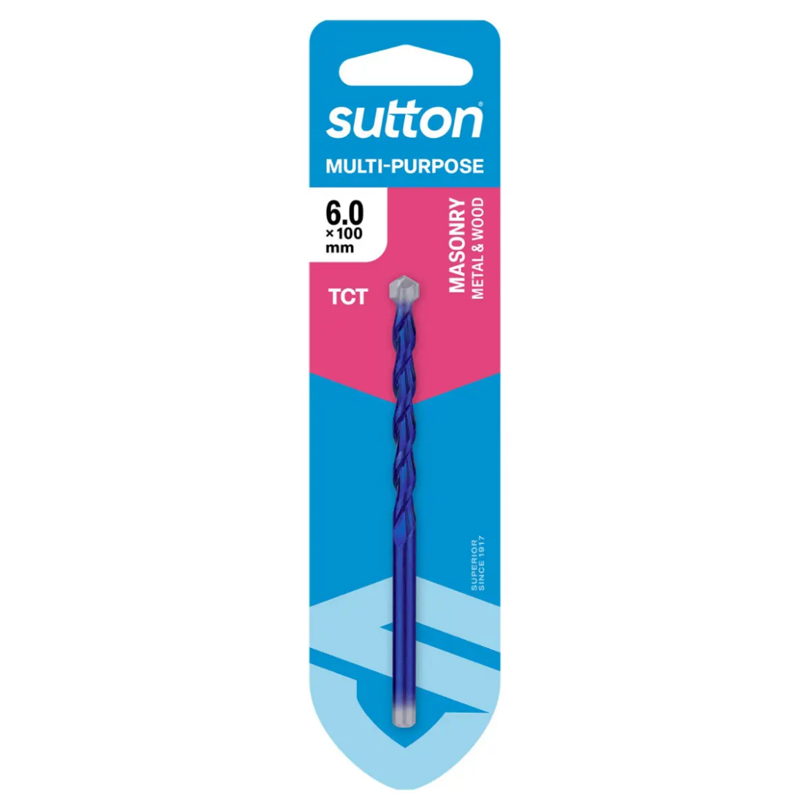 Picture of Drill, 6.0mm x 100mm MULTI-PURPOSE Carded