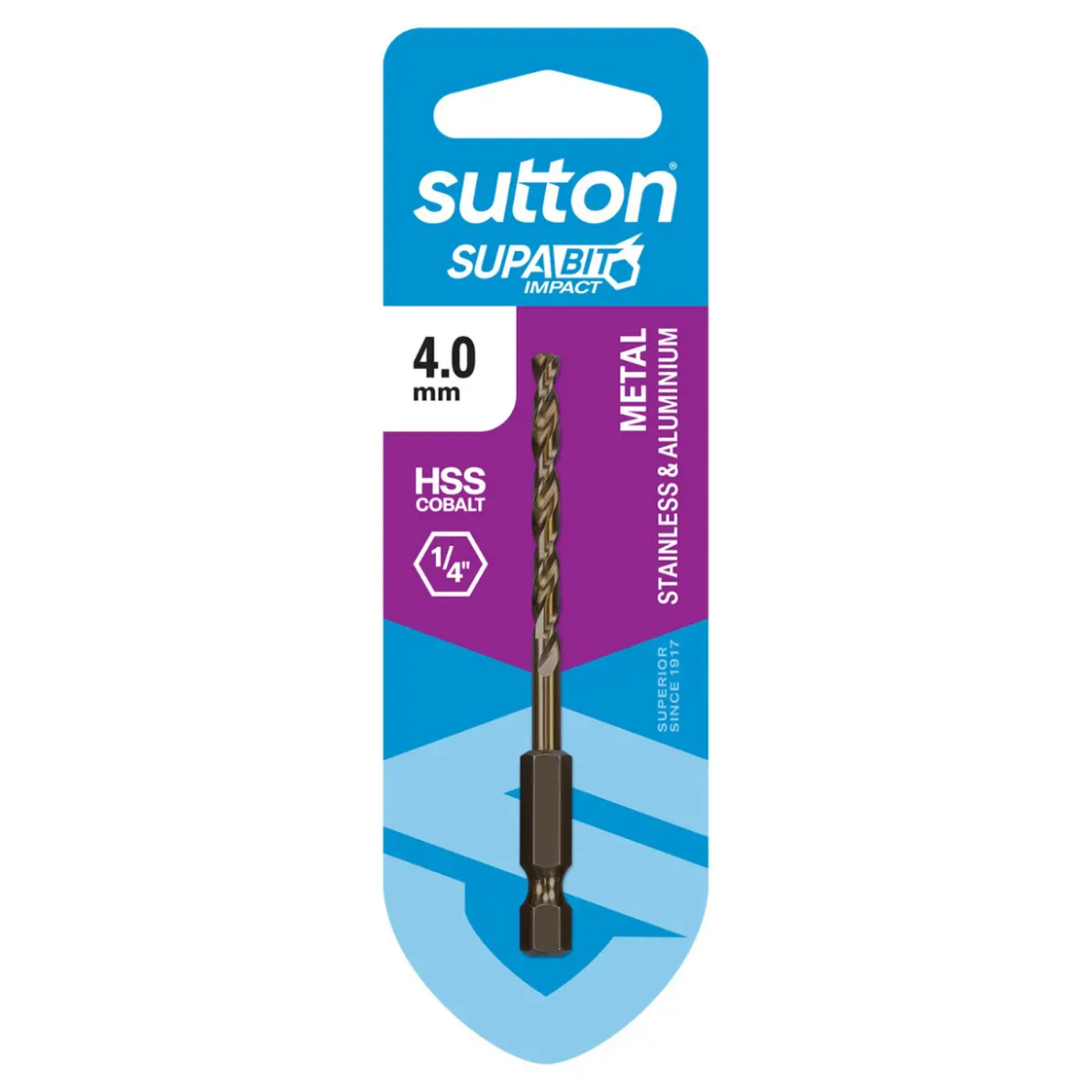 Picture of DRILL D213 HEX SHANK M35 4.00MM SUPABIT