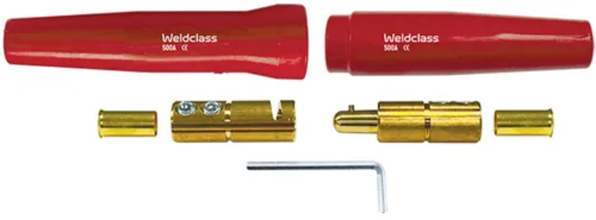 Picture of CABLE JOINER 500A SET RED SUIT 50-95MM CABLE WELDCLASS