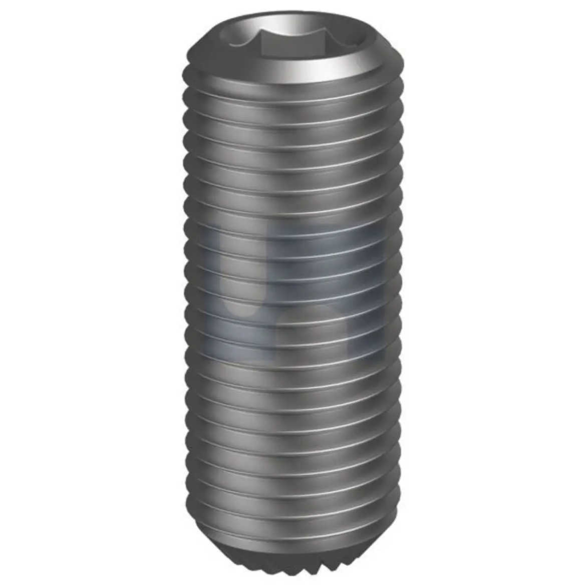 Picture of Set Screw, UNF, 5/16" x 1/2", Knurl Cup Point