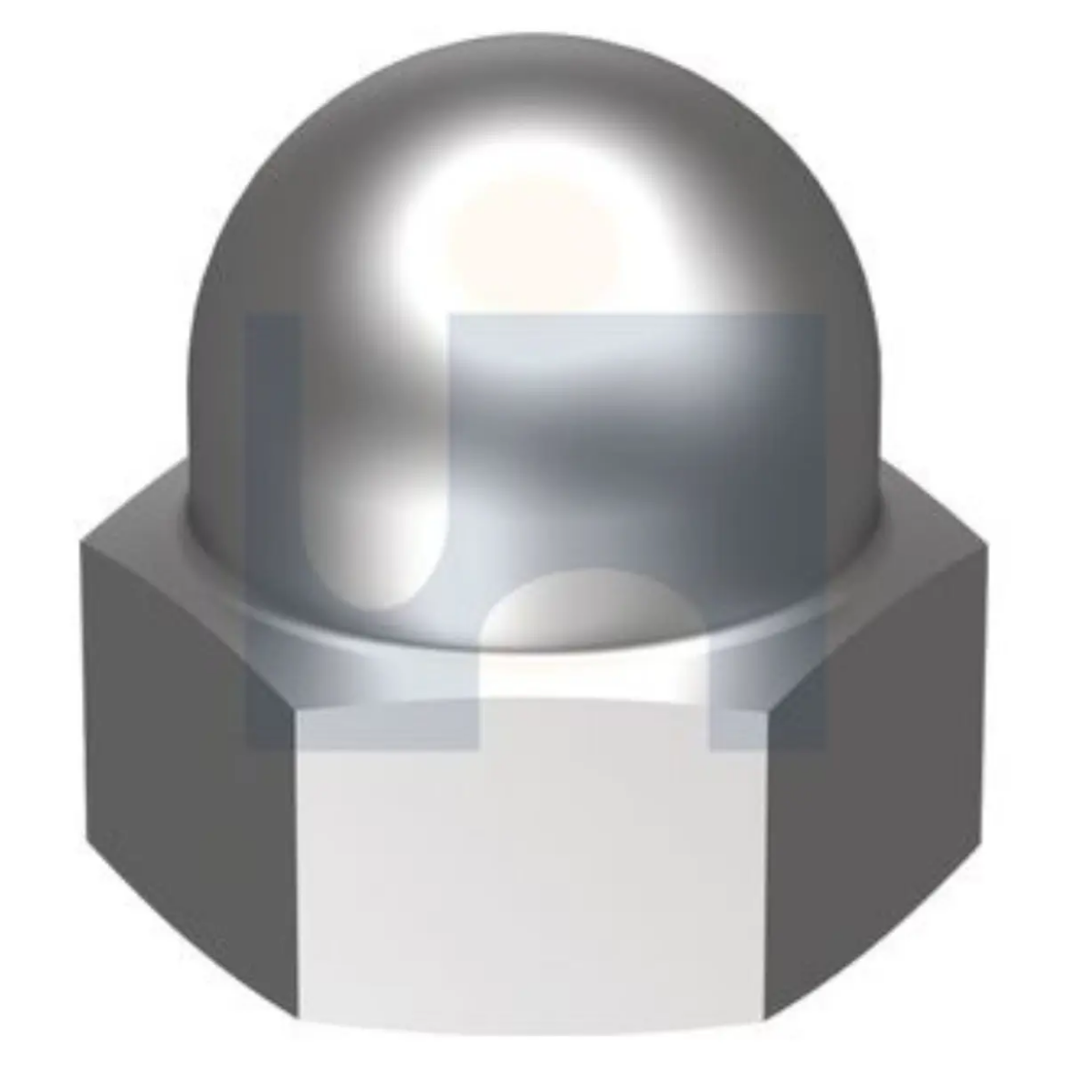 Picture of Nut, Metric, 8mm, Acorn/Dome, Stainless 304