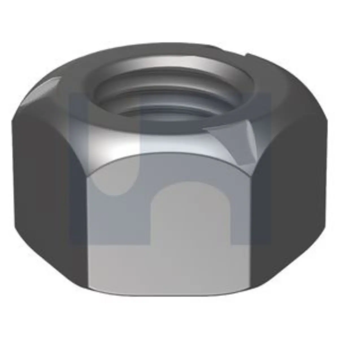 Picture of Nut, UNF, 7/16", Conelock, Grade 8, Zinc Plated