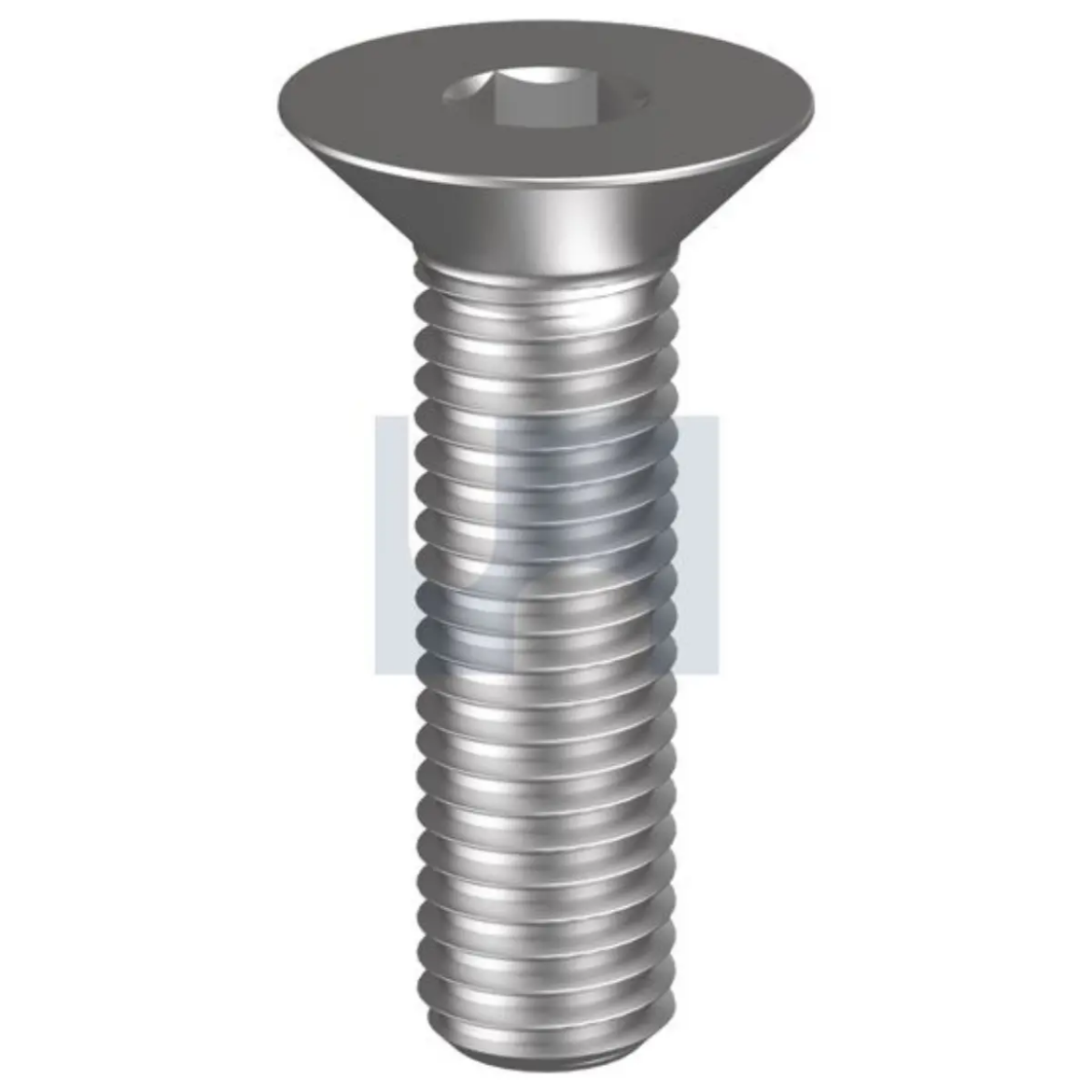 Picture of Set Screw, UNC, 8-32 x 3/4", CSK, Flat Head, Stainless, 304