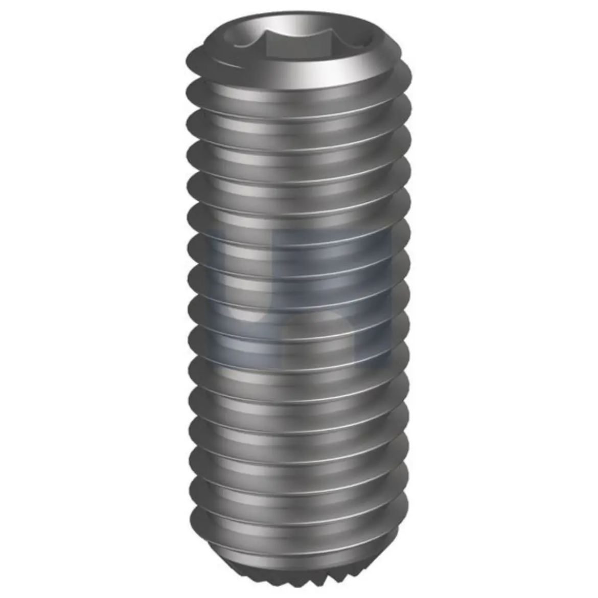 Picture of Set Screw, Metric, 8 x 10mm, Knurl Cup Point