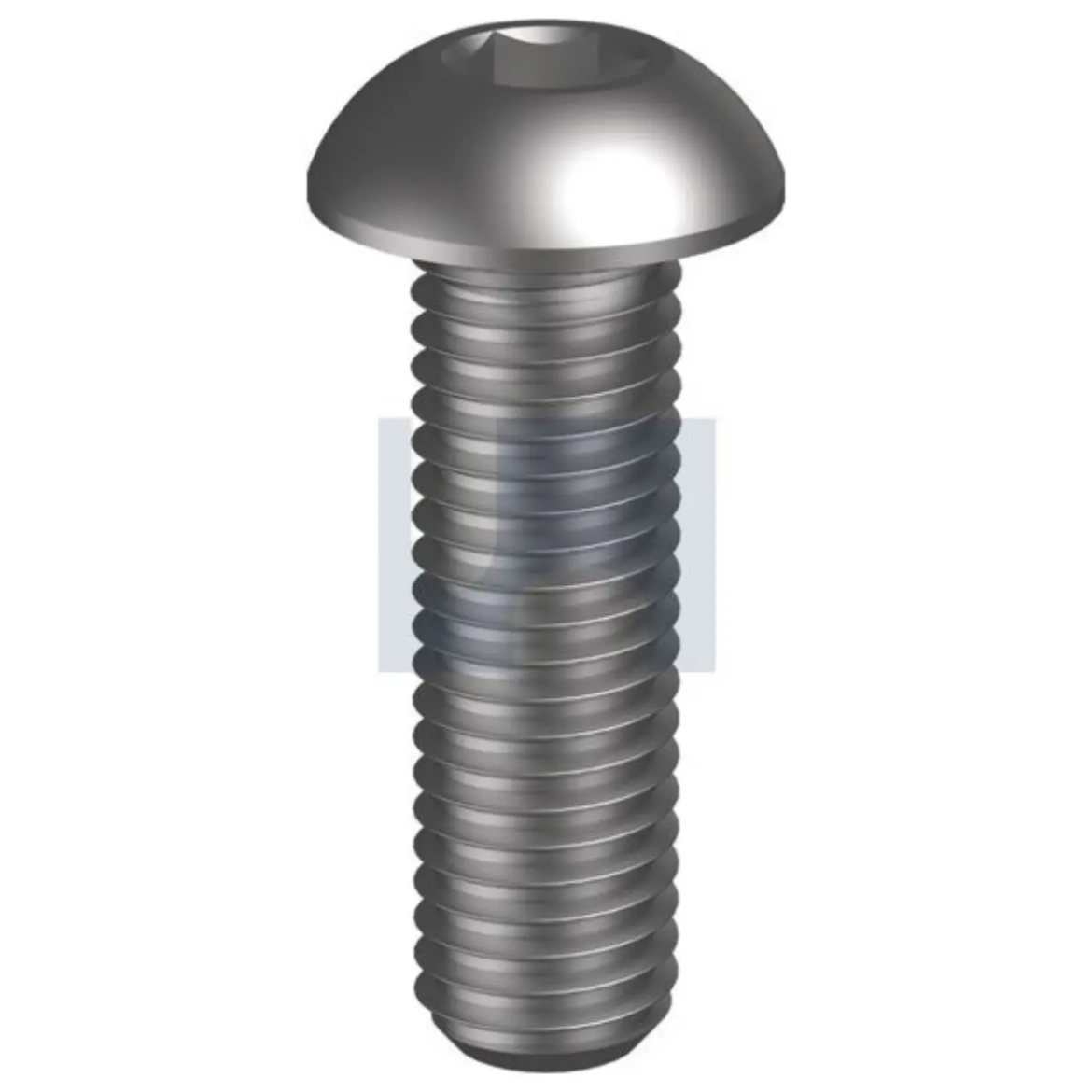 Picture of Capscrew, UNC, 3/8" x 1", Button Head