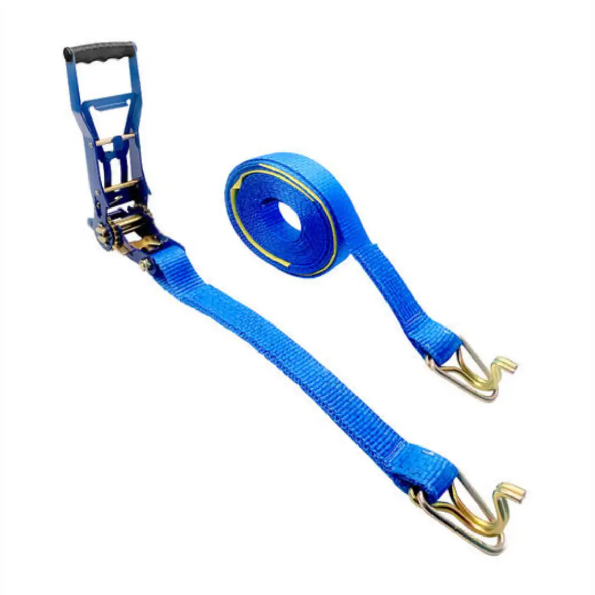 Picture of Ratchet Tie Down, 50mm x 11m, Hook & Keeper, LC2500kg, Ergo Long Handle
