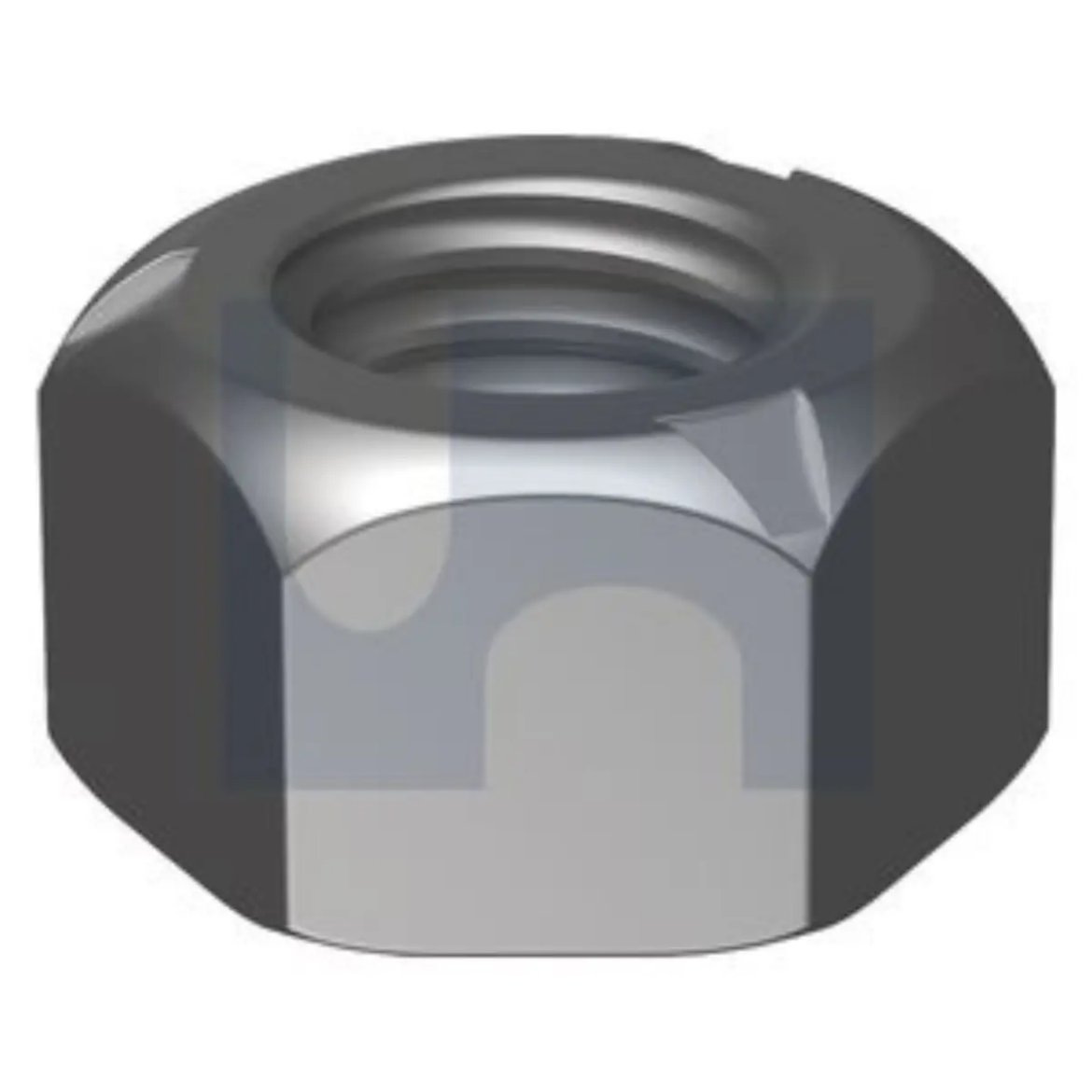 Picture of Nut, UNC, 9/16", Conelock, Grade 8, Zinc Plated