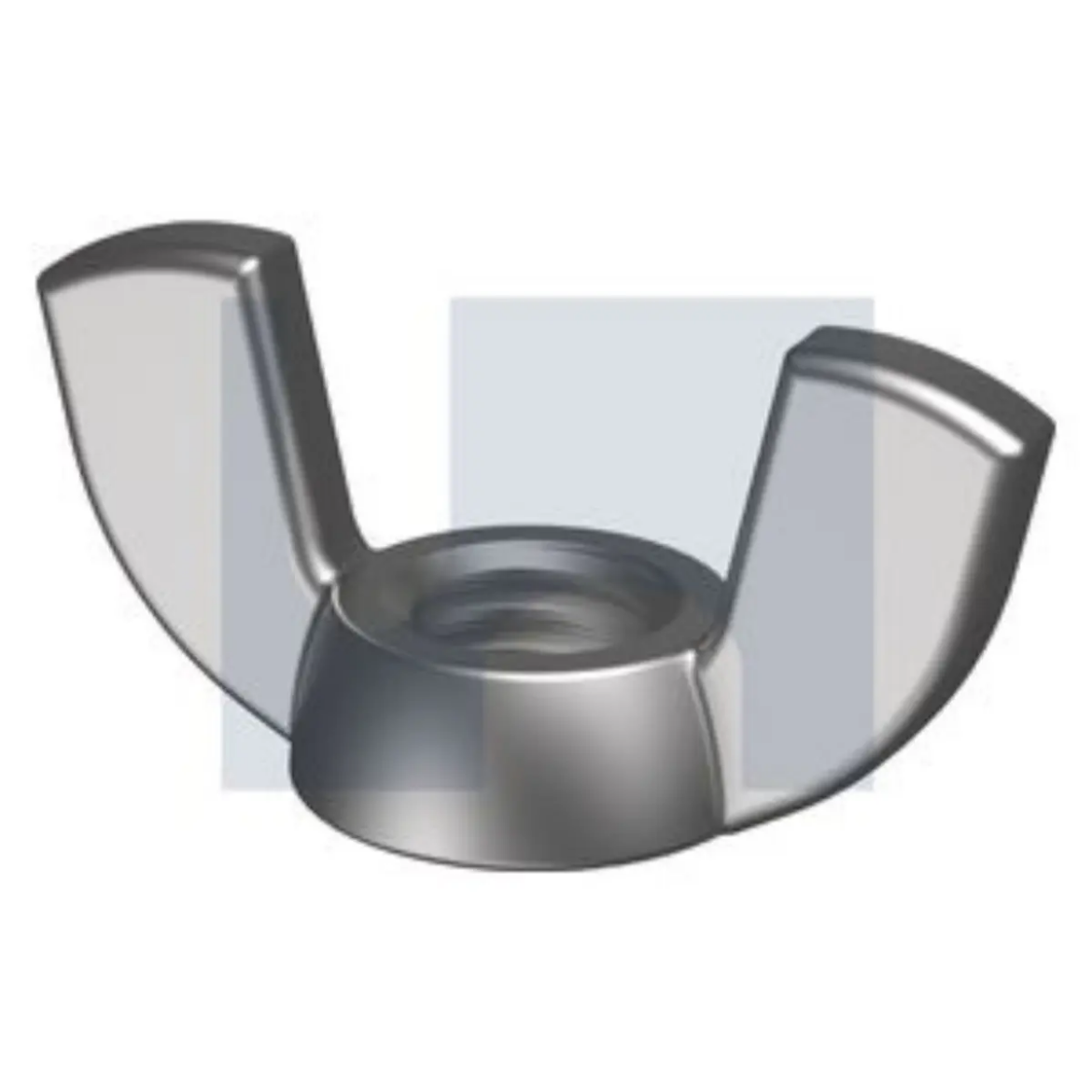 Picture of Wing Nut, UNC 3/8", Stainless 304