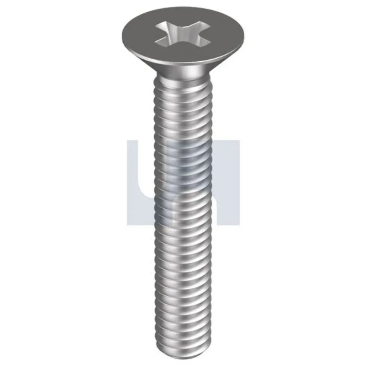 Picture of Machine Screw, UNC, 8-32 x 5/8", CSK Philips, Stainless 304