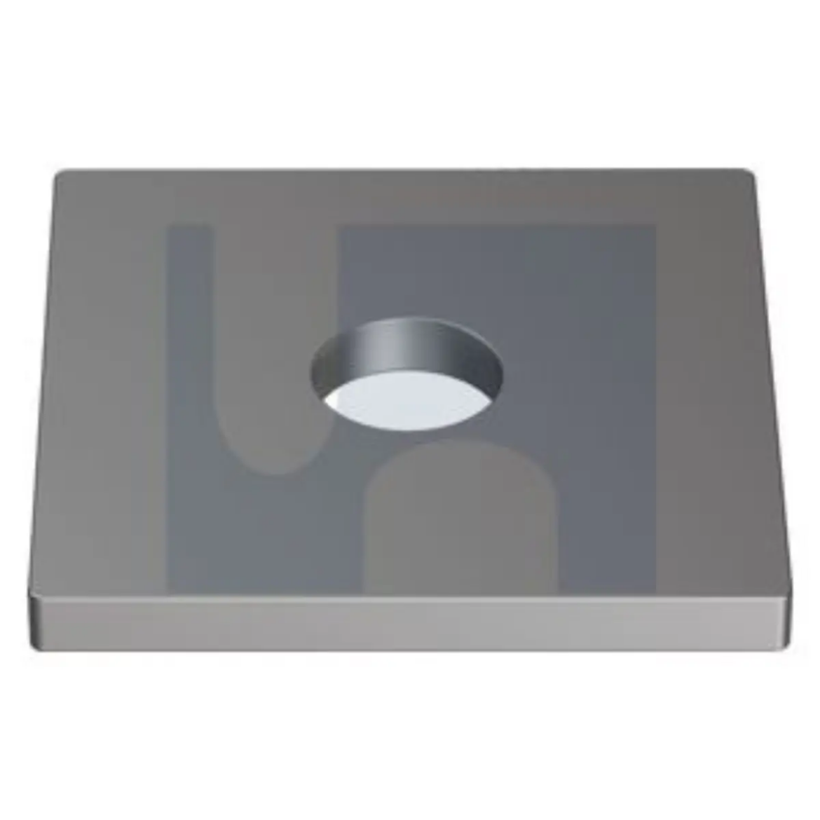 Picture of Washer, Galvanised, Square, M16 x 50 x 50 x 5mm