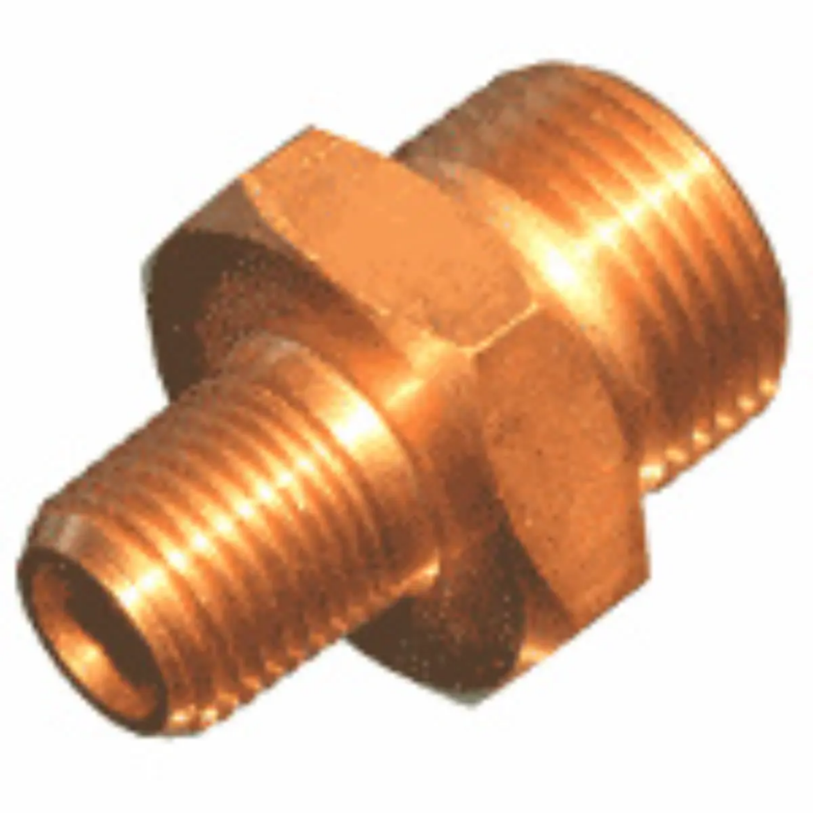 Picture of Reducing Nipple, Brass, M24 x 3/8" BSP