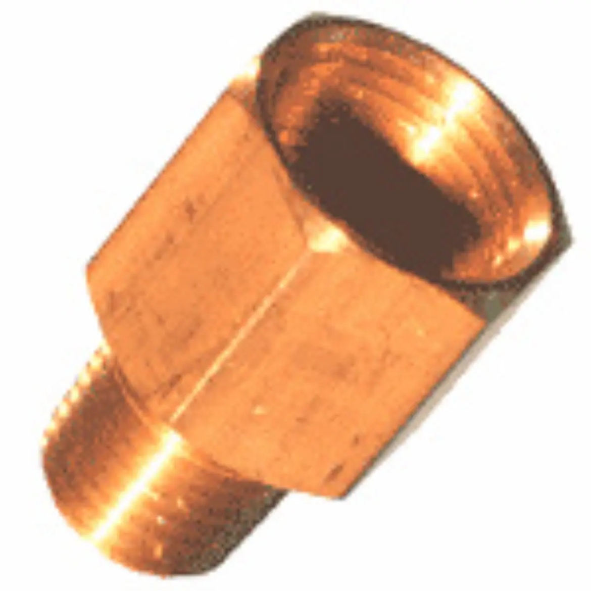 Picture of Adaptor, Brass, 1/2" BSPT Fem x 3/8" BSPT Male