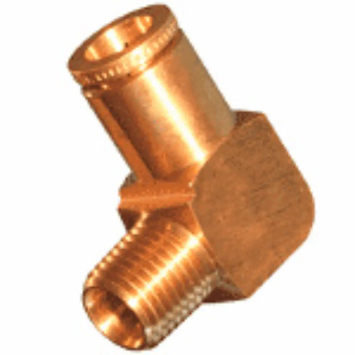Picture of Male Elbow, 90deg, A/B Quick Fit, 3/8" x 1/2" NPT