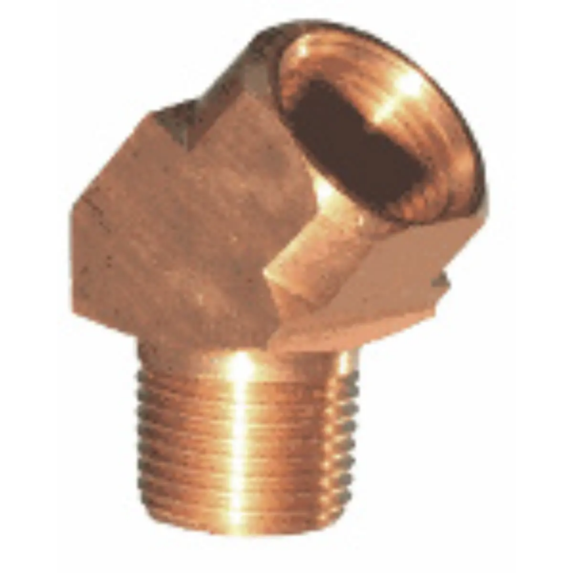 Picture of Elbow, Brass, 45deg, 1/2" BSP Male/Fem