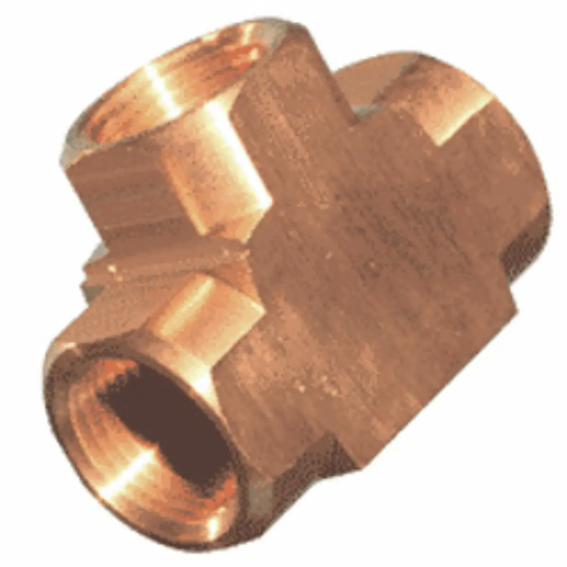 Picture of Tee, Brass, 1/2" BSP
