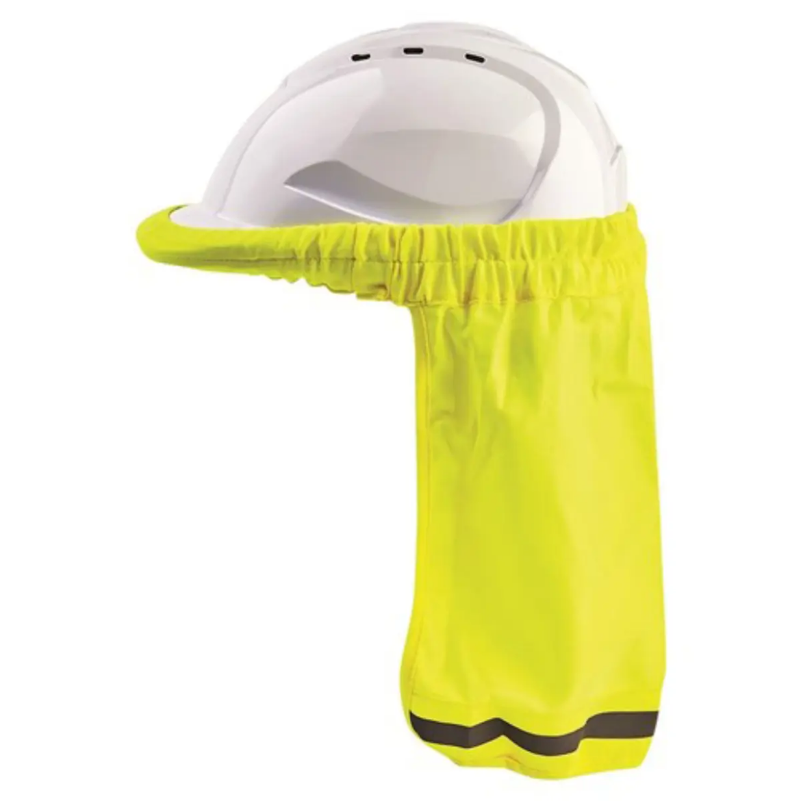 Picture of HARD HAT NECK SUN SHADE FLURO YELLOW