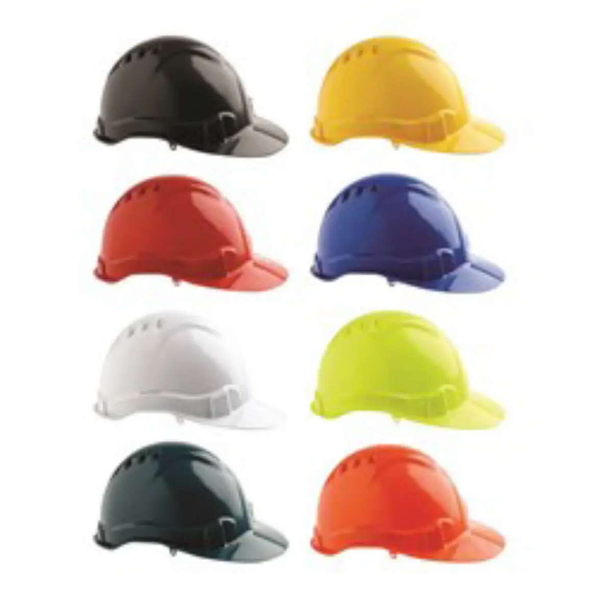 Picture of V6 HARD HAT VENTED FULL BRIM RATCHET HARNESS, Yellow