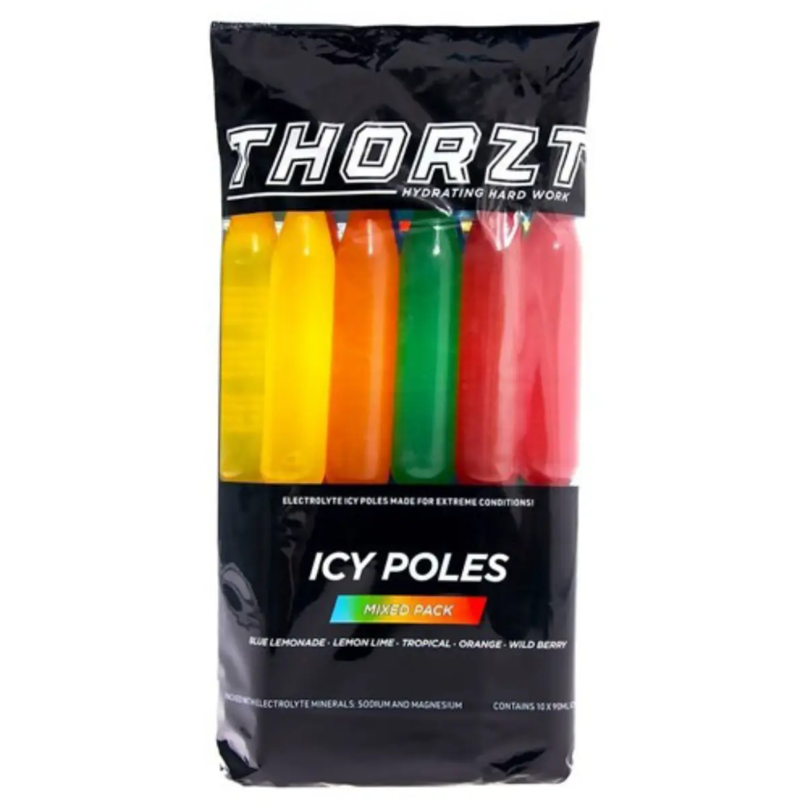 Picture of THORZT ICY POLE MIXED PACK 10 x 90ml