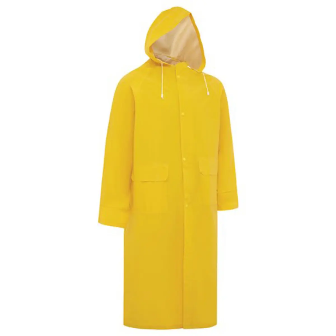Picture of Yellow Full Length PVC Rain Coat 3XL