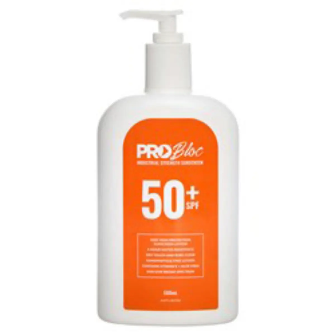 Picture of PROBLOC SPF 50 + SUNSCREEN 500ML PUMP BOTTLE