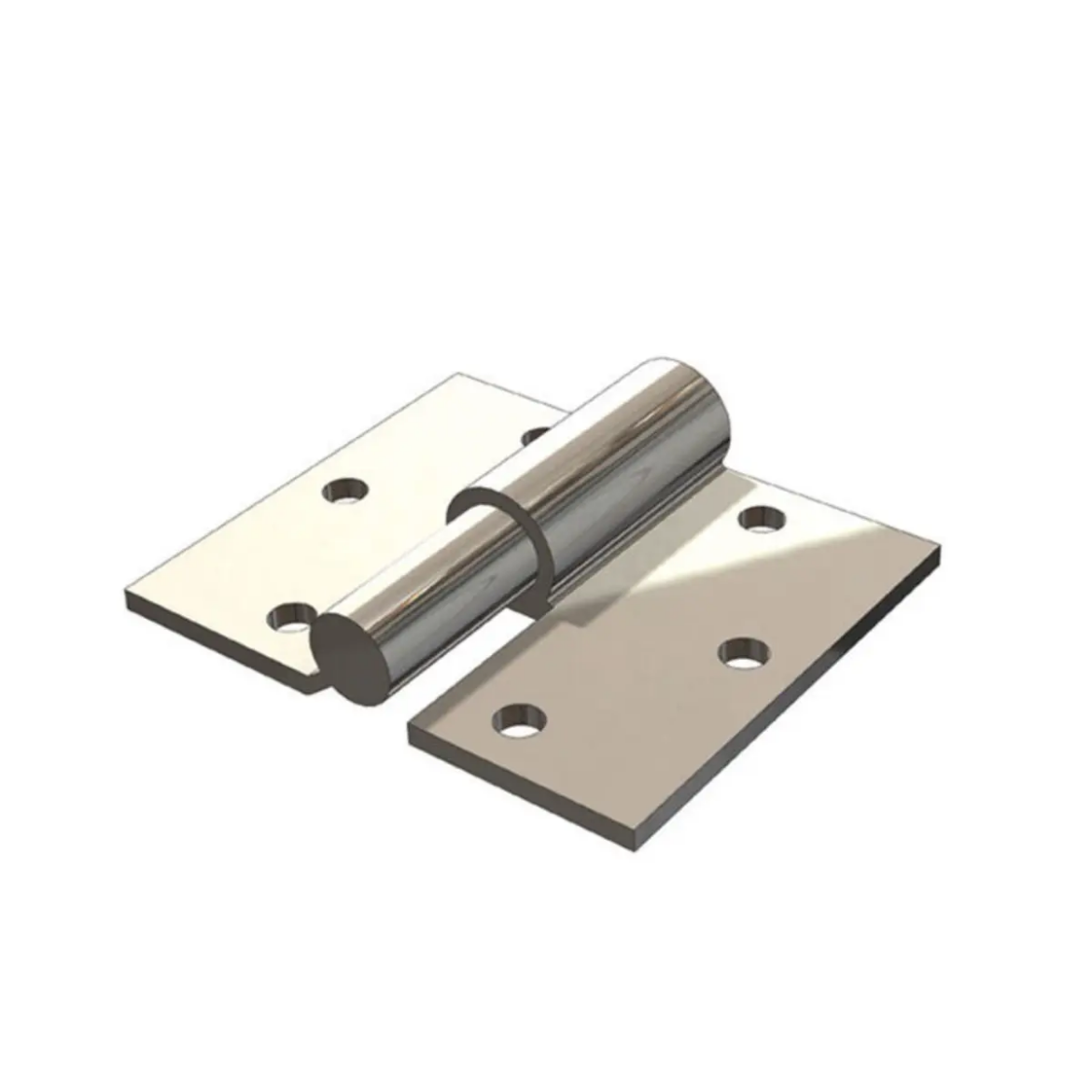 Picture of Hinge, Weld on Butt, Ball Bearing, Left Hand,100 x 86 x 4.5mm