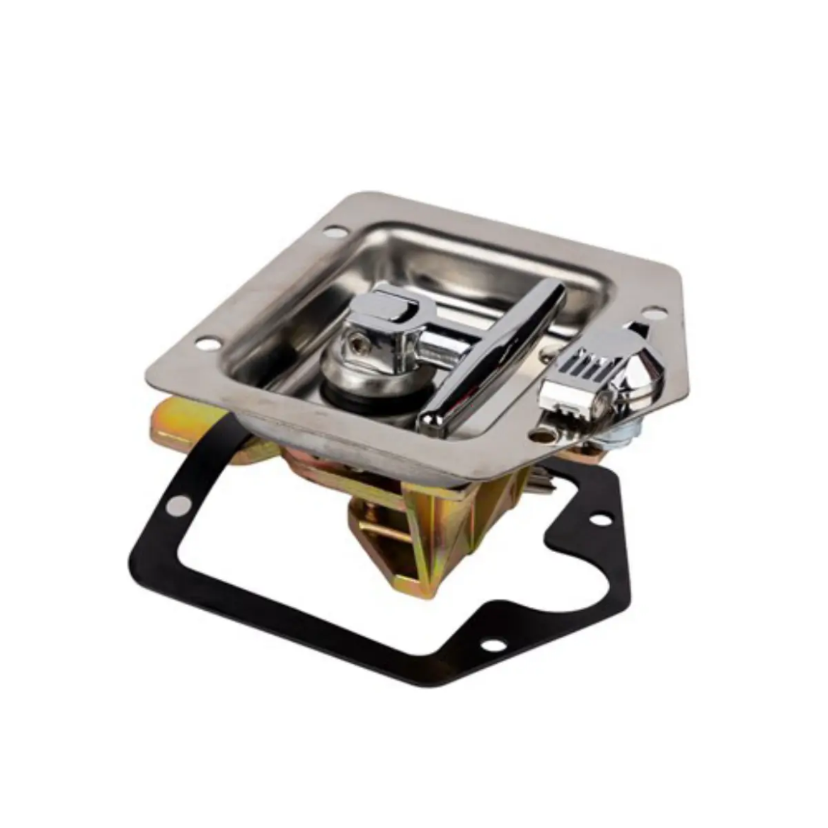 Picture of Drop T Lock, Std, S/S Dish, Blind Mount (Rear stud mounted), Locking