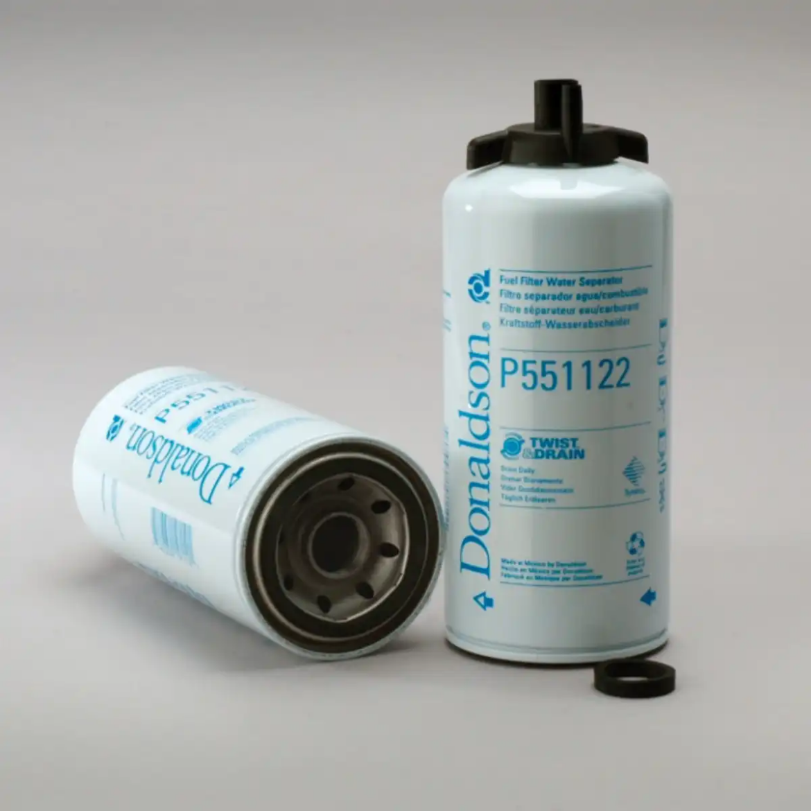 Picture of Filter, Fuel/Water Separator, Spin-On, 1-14 UNF, c/w Sensor Inlet, Suits Cummins