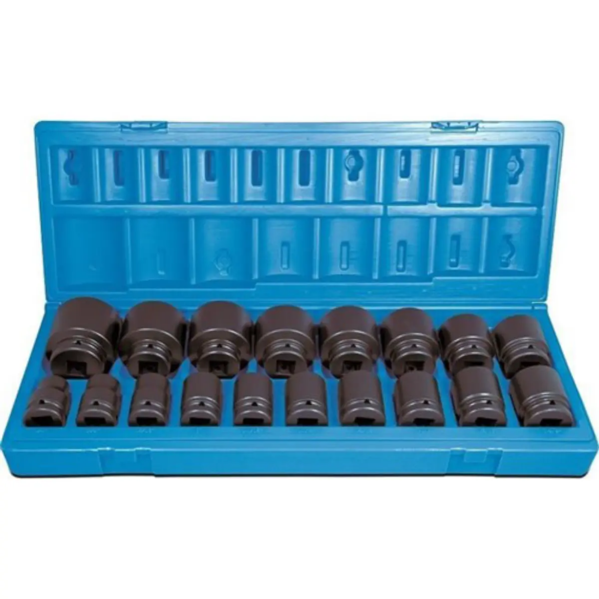 Picture of Socket Set, 3/4" Drive, Imperial Std Impact, 18 Pce, 3/4"-2"