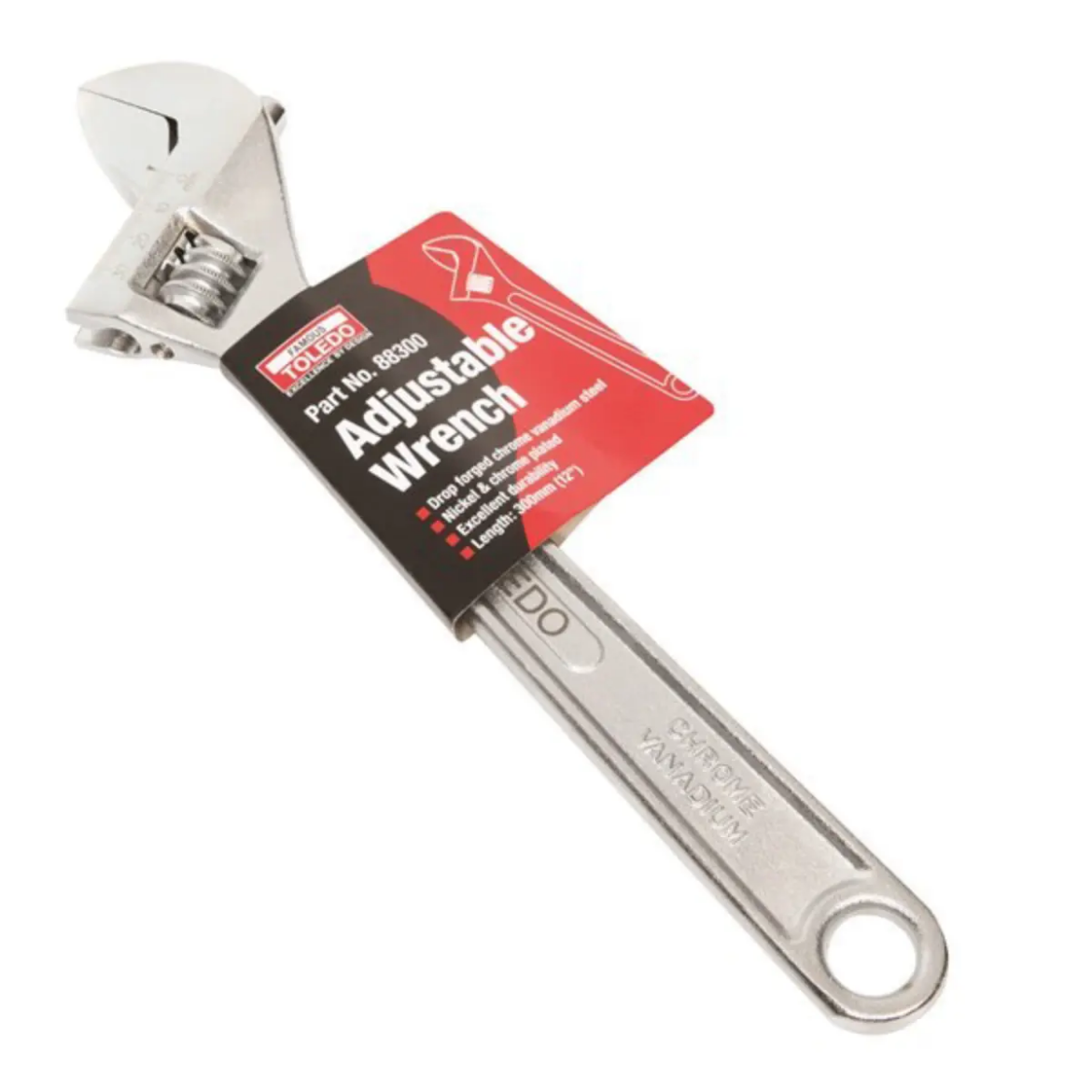 Picture of TOLEDO Adjustable Wrench, 200mm (8")