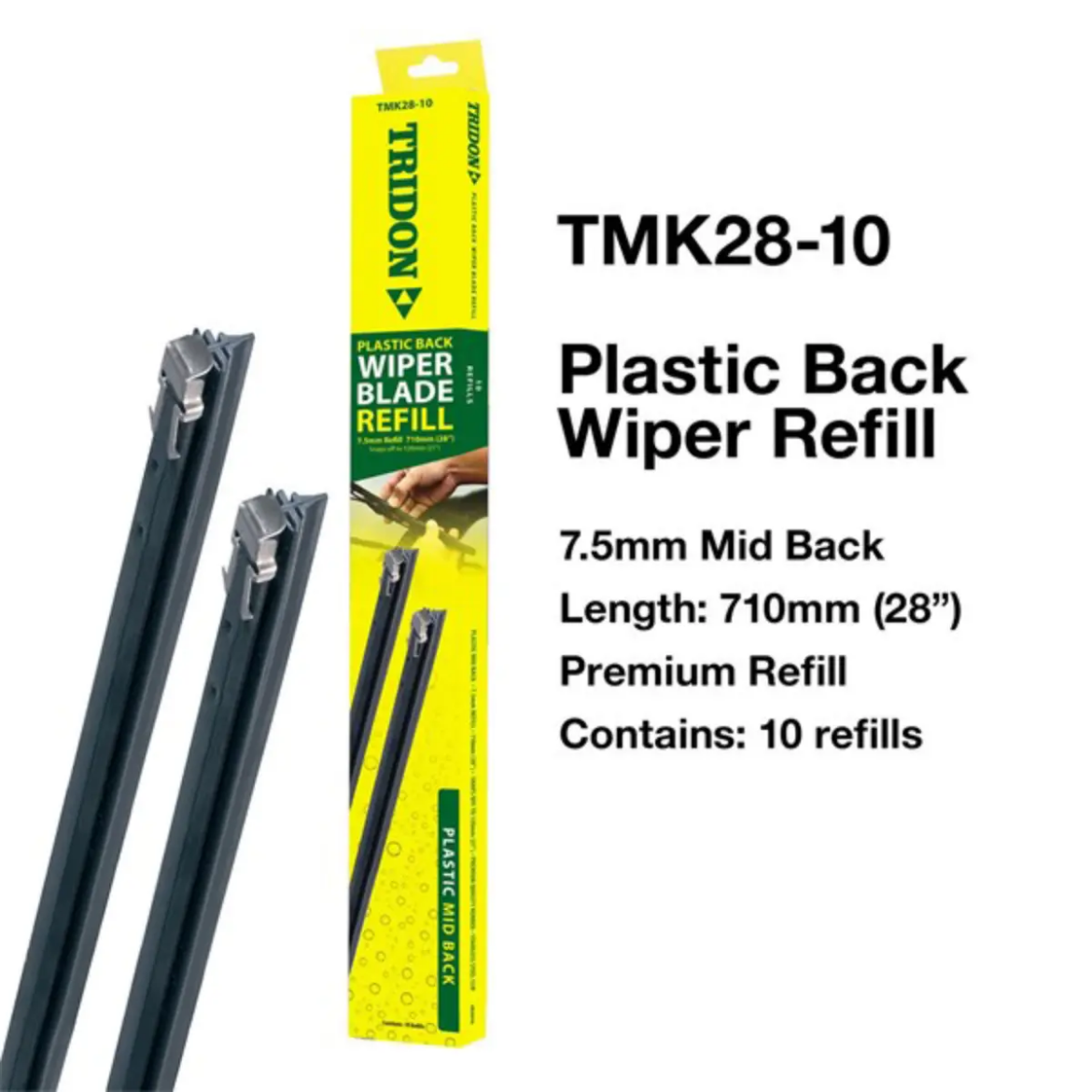 Picture of TRIDON Wiper Blade Refill, 7.5mm x 710mm (28")