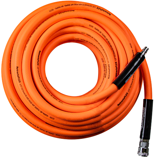 Picture of Hose Assy, 1/2" x 20mtr, c/w Nitto Style Couplers, Retractaflex