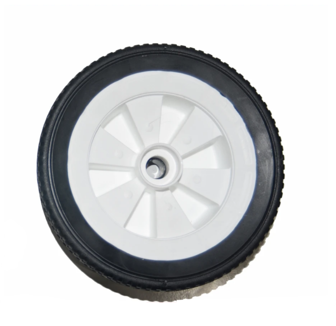 Picture of Wheel, 150mm x 46mm, Thermoplastic Elastomer, 30kg rated (suit Lawnmower)