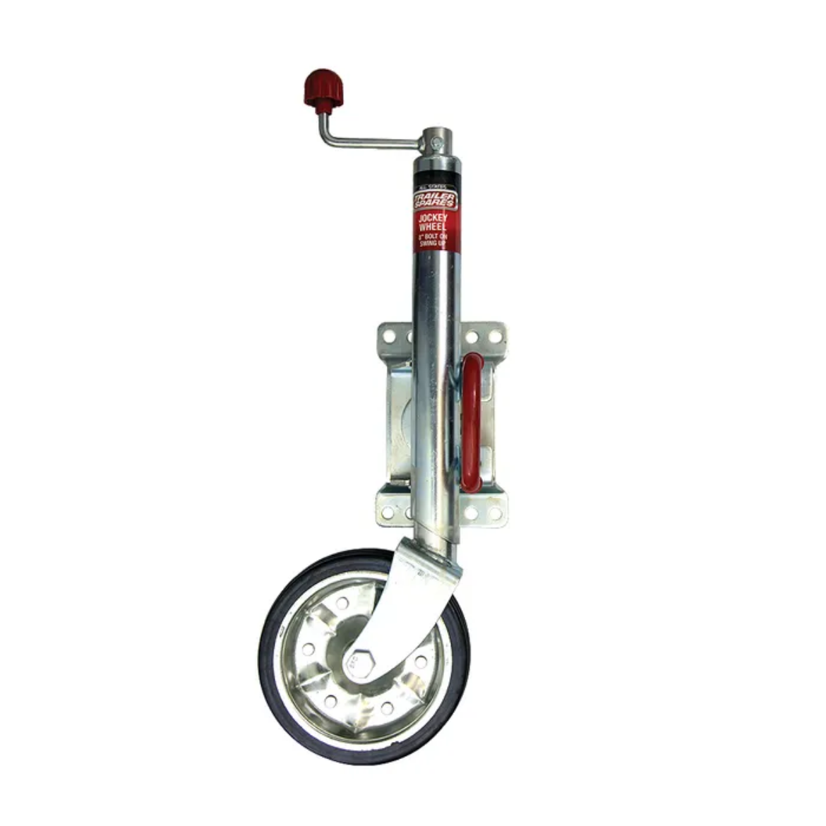 Picture of Jockey Wheel, 8" (200mm), Swing-Away Clamp & U-Bolt Bracket, 350kg