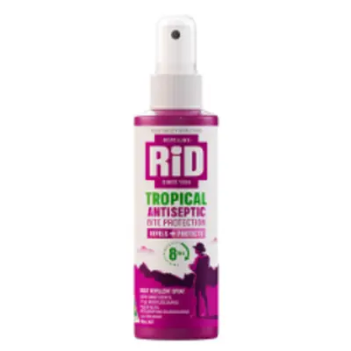Picture of Rid, Repellent, 100ml Pump Bottle, Tropical Strength