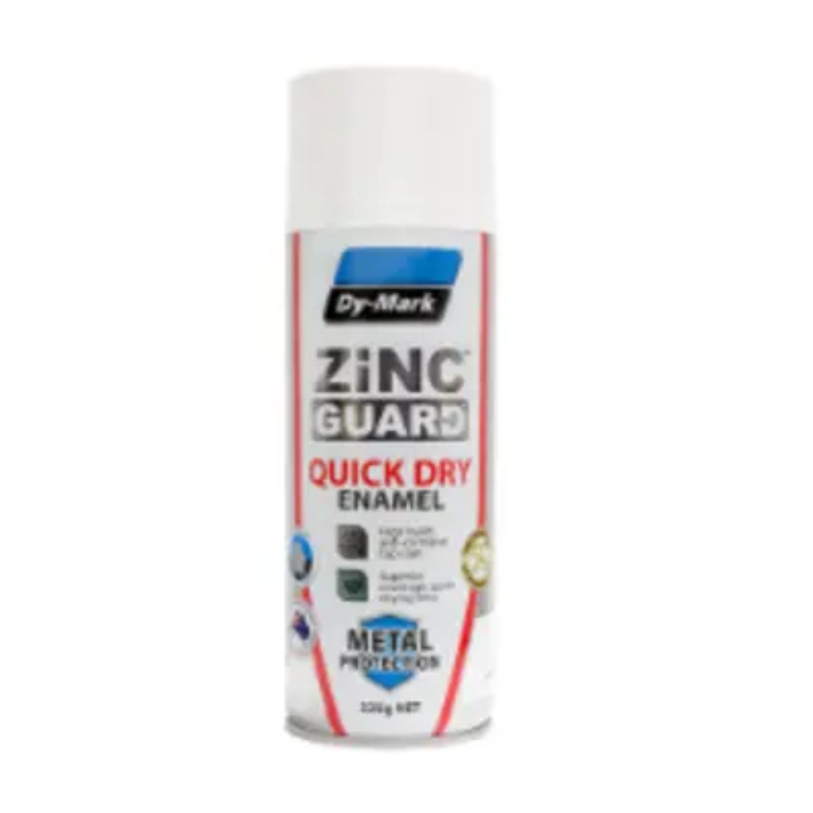 Picture of Zinc Guard, Gloss White, Quick Dry Enamel, 325g Aerosol
